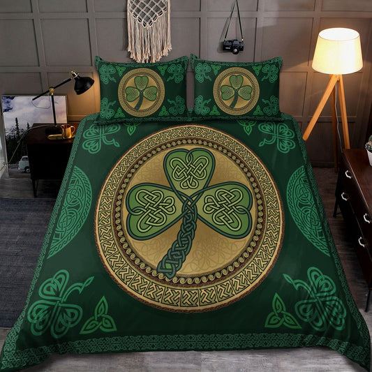 Irish Sharock St Patrick Day 3D All Over Printed Bedding Set