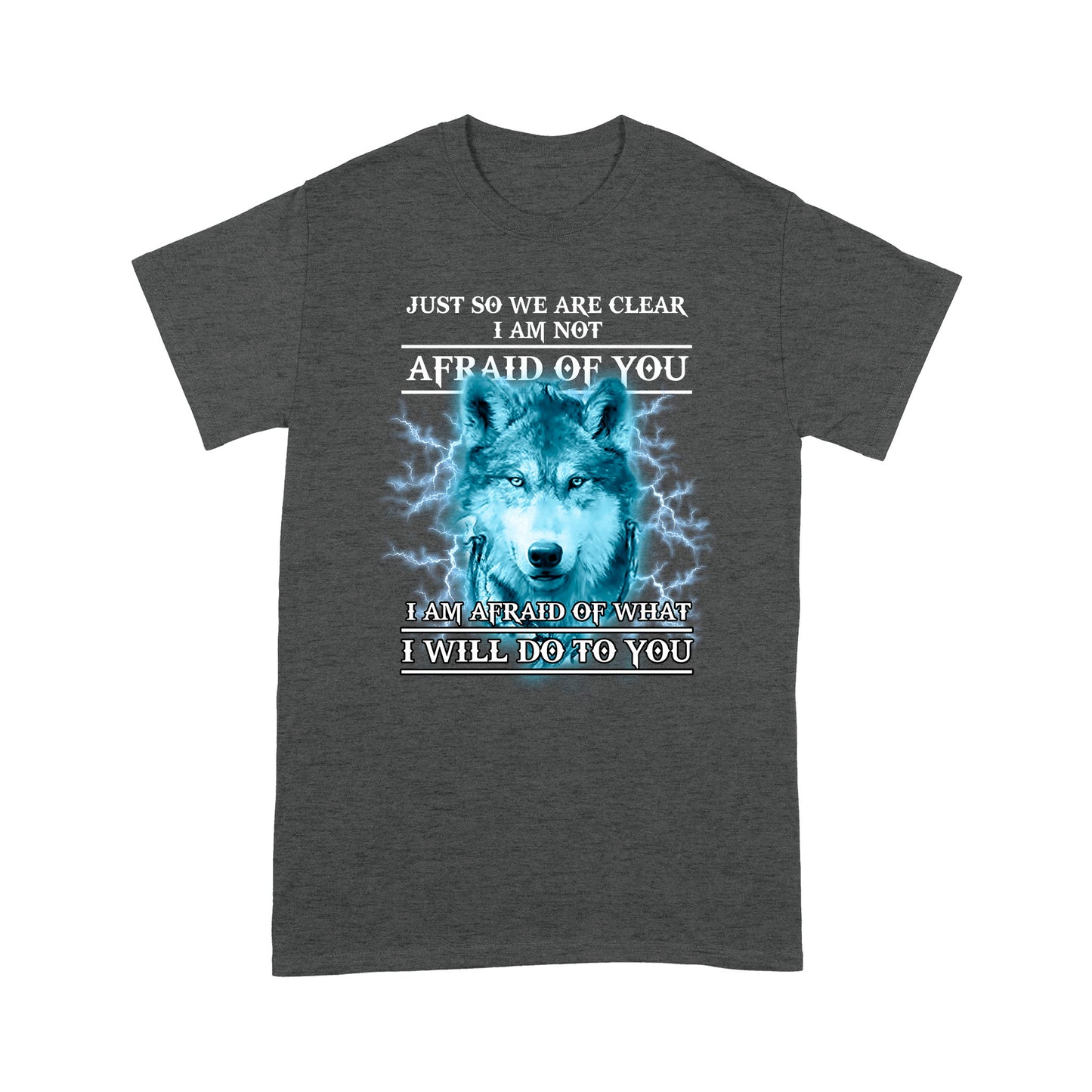 Wolf You Can Throw Me Deluxe T-shirt ML