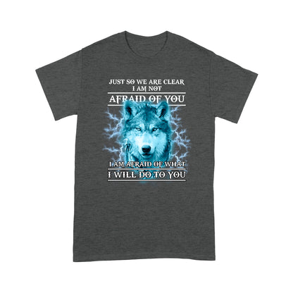 Wolf You Can Throw Me Deluxe T-shirt ML