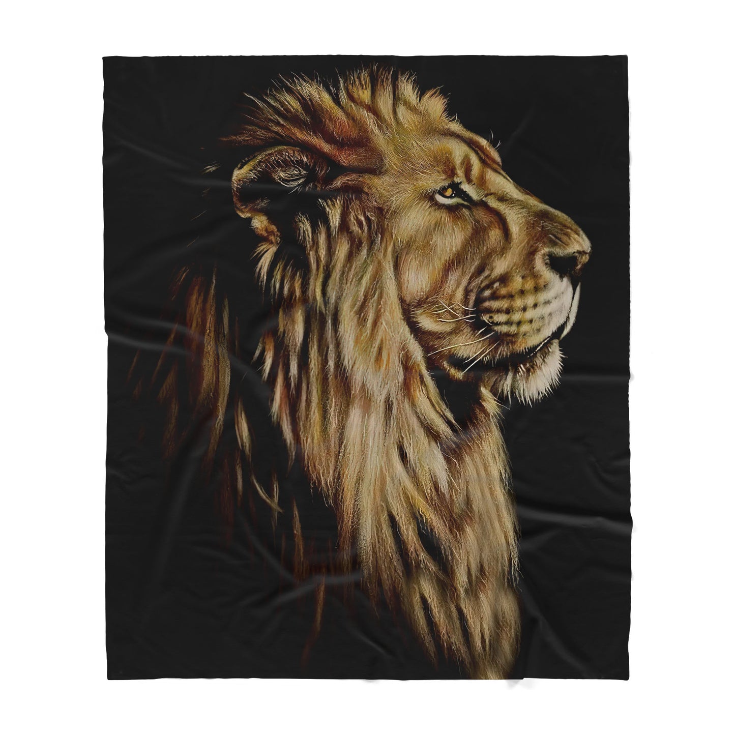 Lion Sherpa Blanket