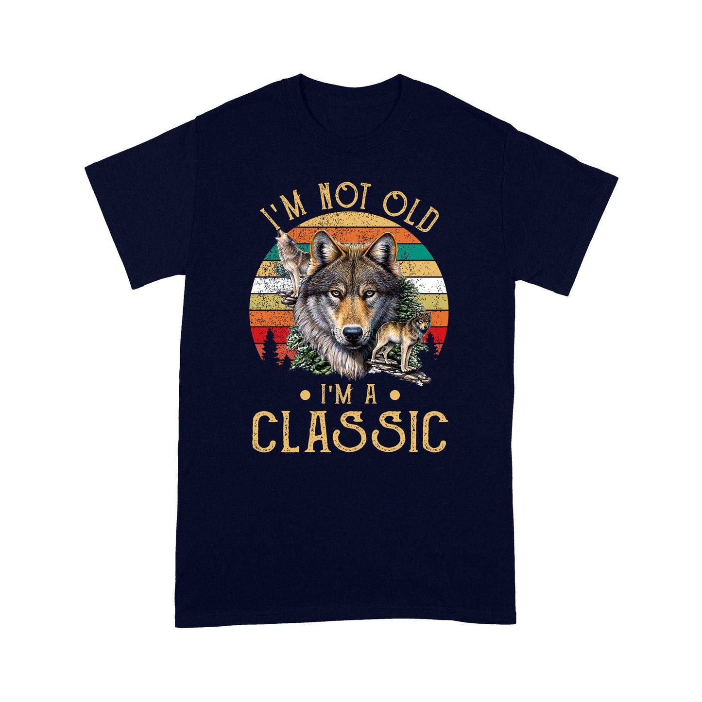 Wolf I Am Not Old Deluxe T-shirt ML