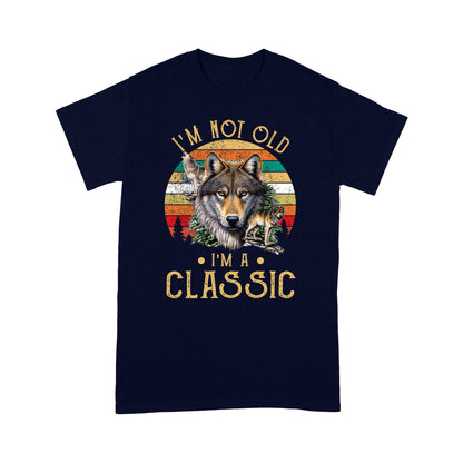 Wolf I Am Not Old Deluxe T-shirt ML