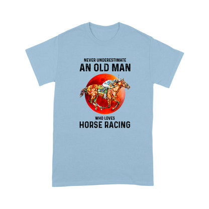 Man Lov Horse Racing Standard T-shirt TN