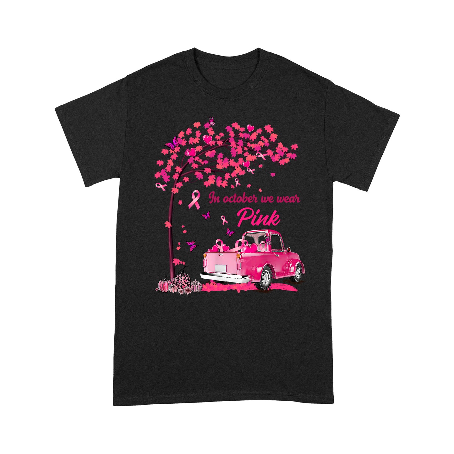 In October We Wear Pink Breast Cancer Awareness Best Gift For Friends Mom Mother Mama