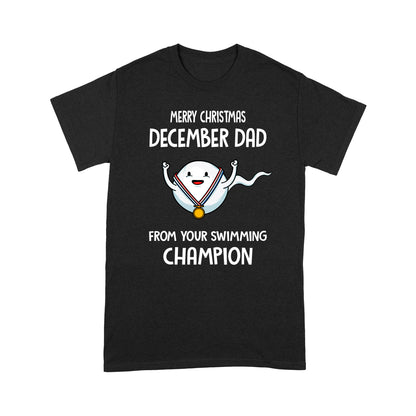 Best Christmas Gift for December Dad T-shirt DL