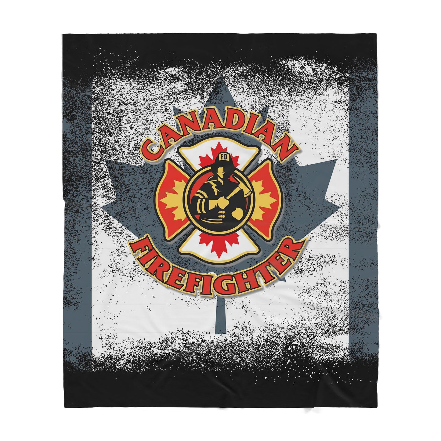 Firefighter Sherpa Blanket - Best Gift for Father Day