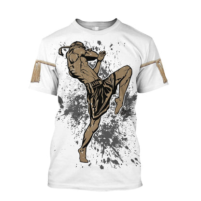 Muay Thai 3D All Over Printed Unisex Shirts