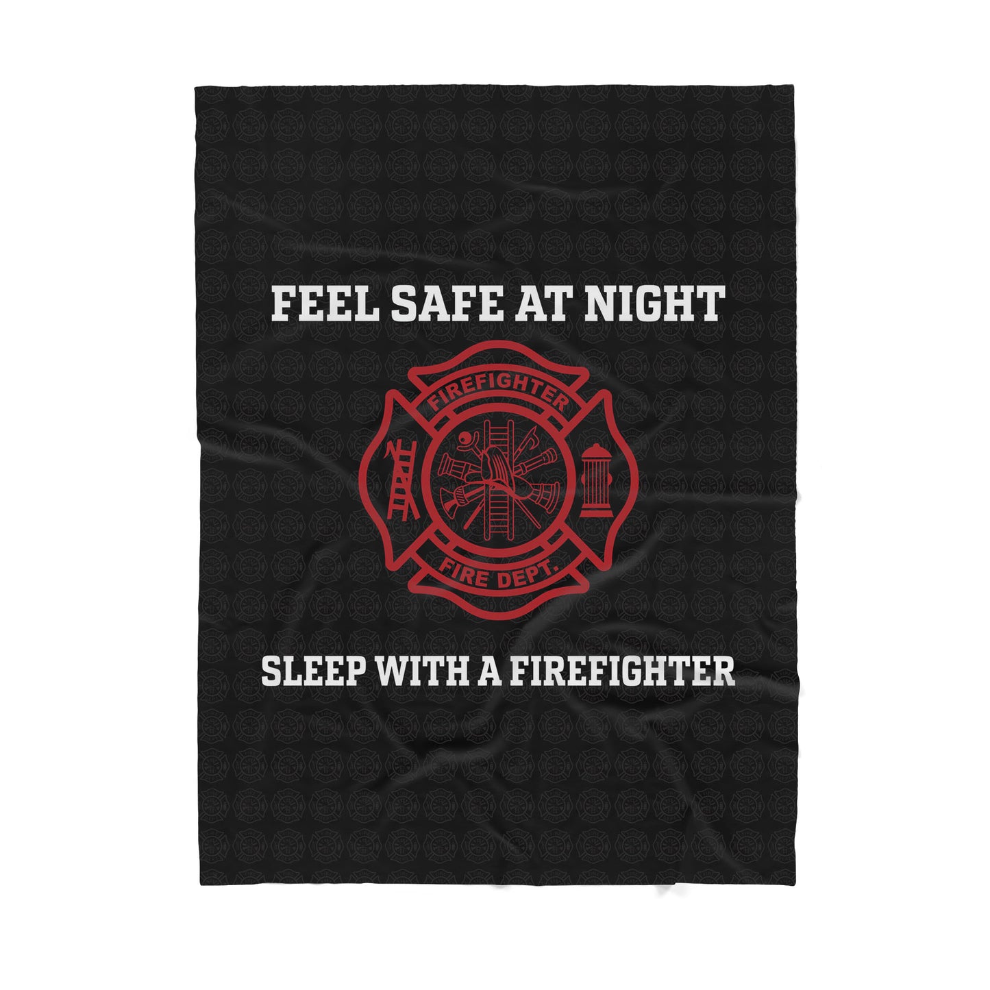 Fireman Sherpa Blanket -Gift for Fireman