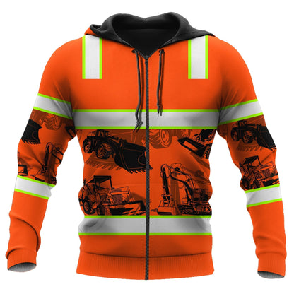 Customize Name Heavy Equipment Operator 3D All Over Printed Unisex Shirt