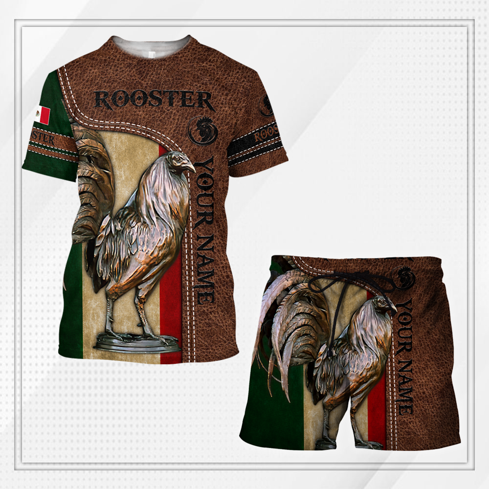 Personalized Rooster T-shirt and Short 3D All Over Printed TNA08052102