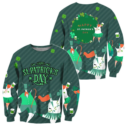 Irish Saint Patrick Day 3D All Over Printed Unisex Shirt