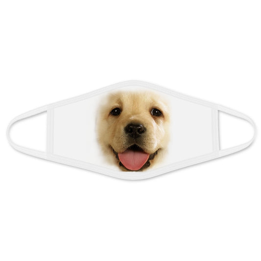 Labrador Retriever Dog Face - Face Mask DL