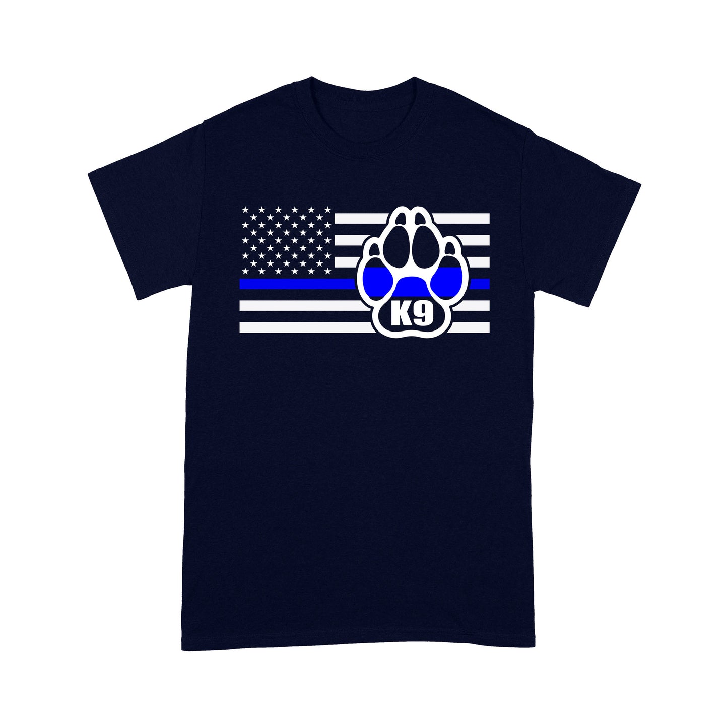 K9 Dog Thin Blue Line T-Shirt Special Gift For Policeman