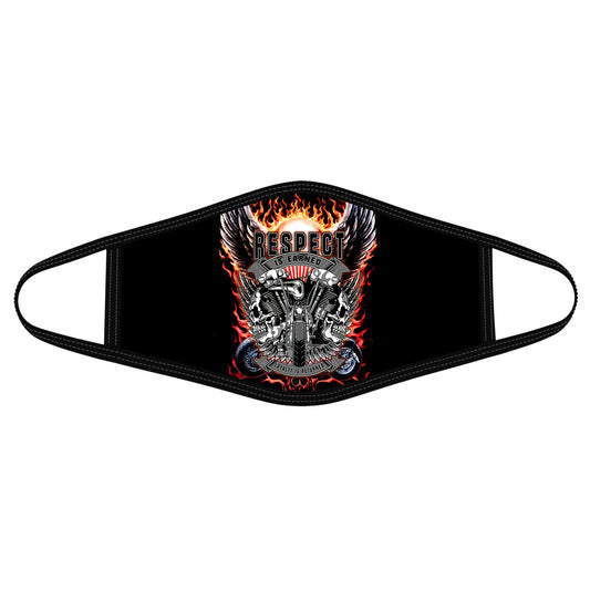 Premium Skull 3D All Over Printed Face Mask PL