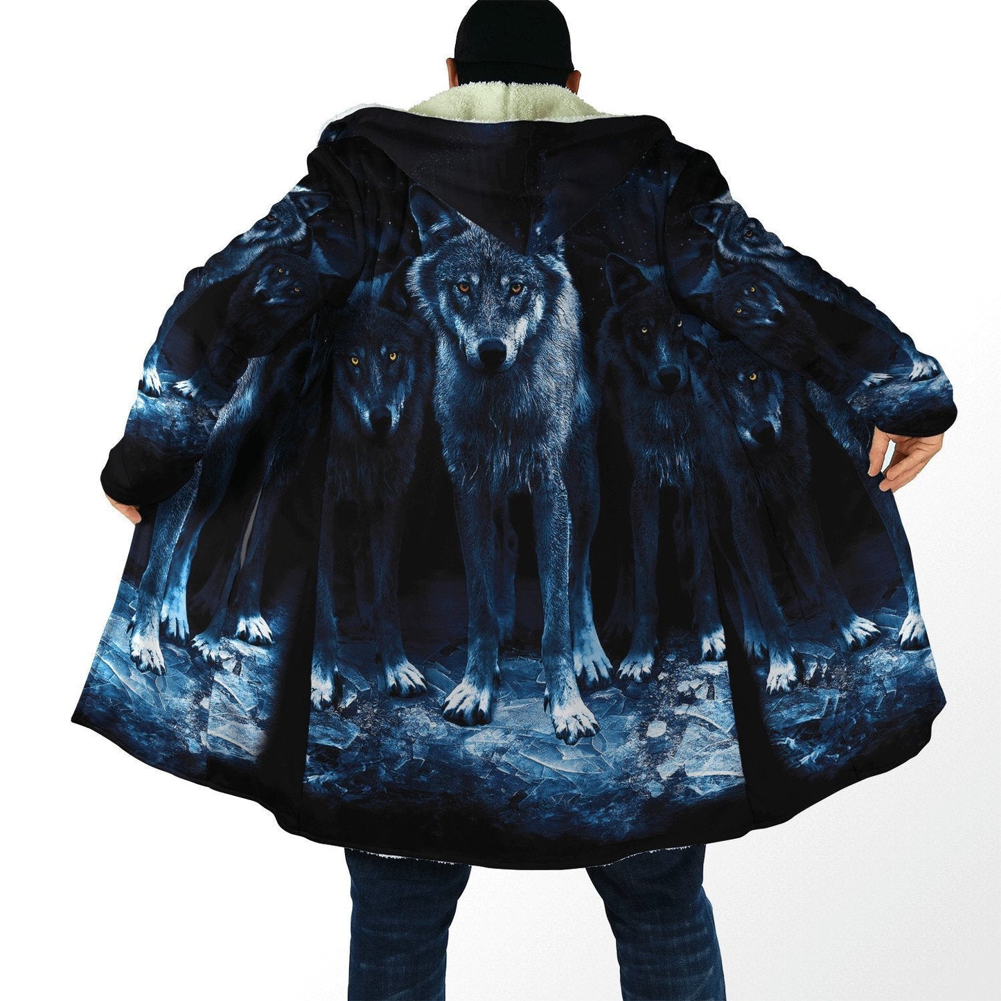 Wolf 3D All Over Printed Unisex Shirts
