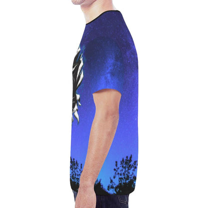 Viking T-shirt - Fenrir In The Sky A6 - Amaze Style™-NEW ALL OVER PRINT T-SHIRTS
