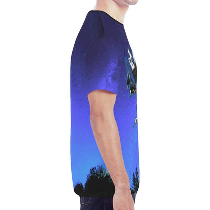 Viking T-shirt - Fenrir In The Sky A6 - Amaze Style™-NEW ALL OVER PRINT T-SHIRTS