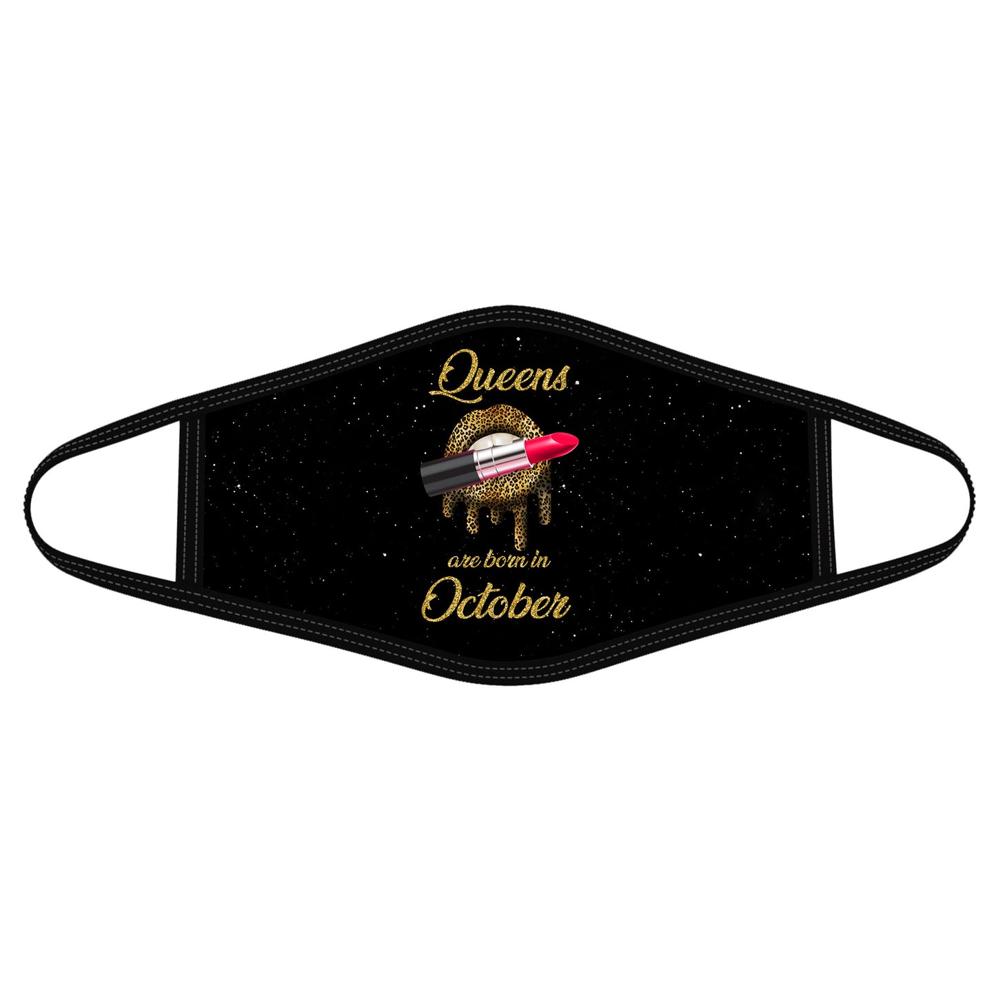 Octocber Queen Face Mask TA