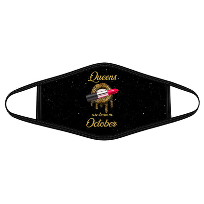 Octocber Queen Face Mask TA