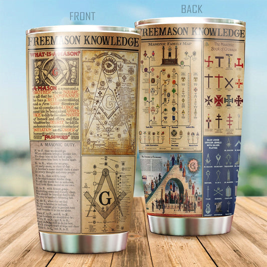 Freemason Knowledge Tumbler TA032331 - Amaze Style™-