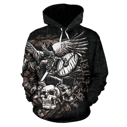 I'm A Viking - I Fight For Freedom Hoodie - Amaze Style™-ALL OVER PRINT HOODIES (P)