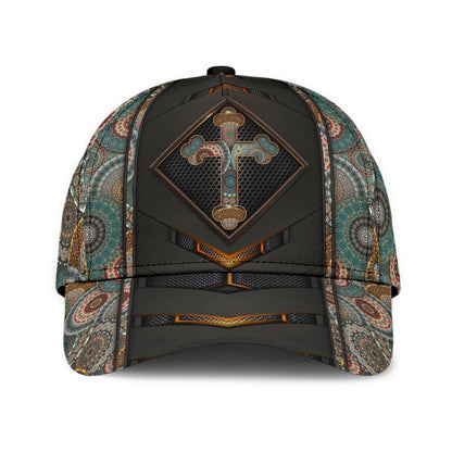 Jesus Cross Mandala Classic Cap ML