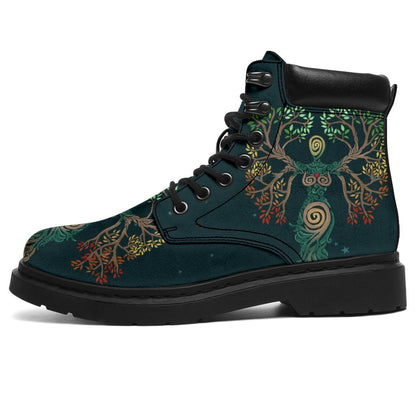 Celtic Tree Of Life Classic Boots For Men And Women TN