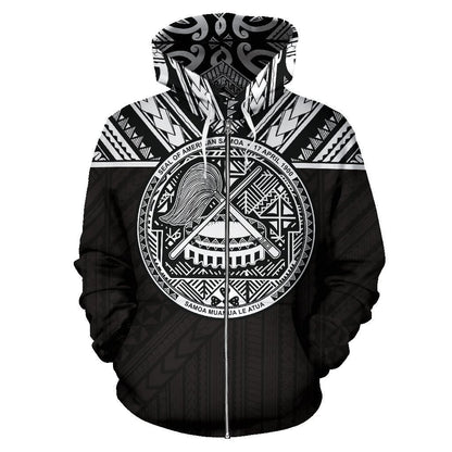 American Samoa And Samoa All Over Hoodie - PL - Amaze Style™-ALL OVER PRINT HOODIES (P)