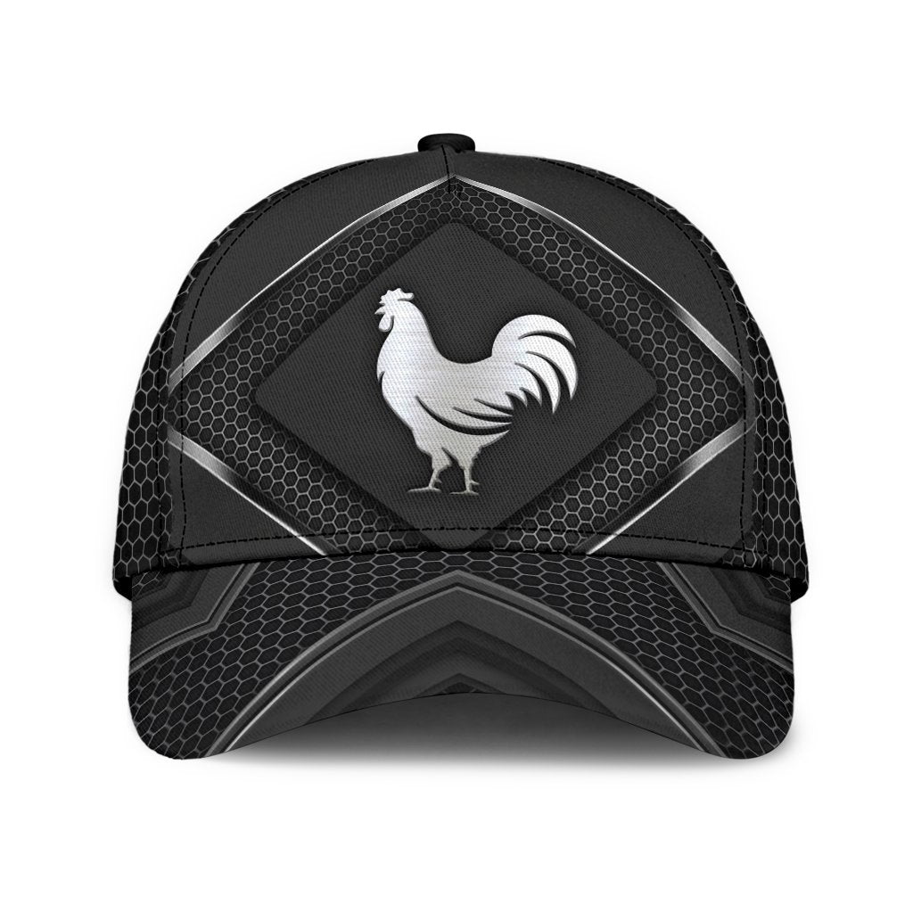 Rooster 3D Printed Cap