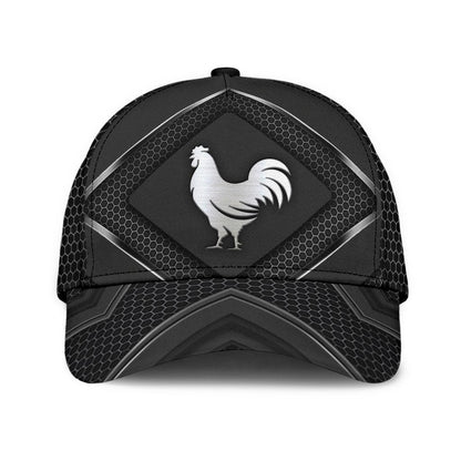Rooster 3D Printed Cap