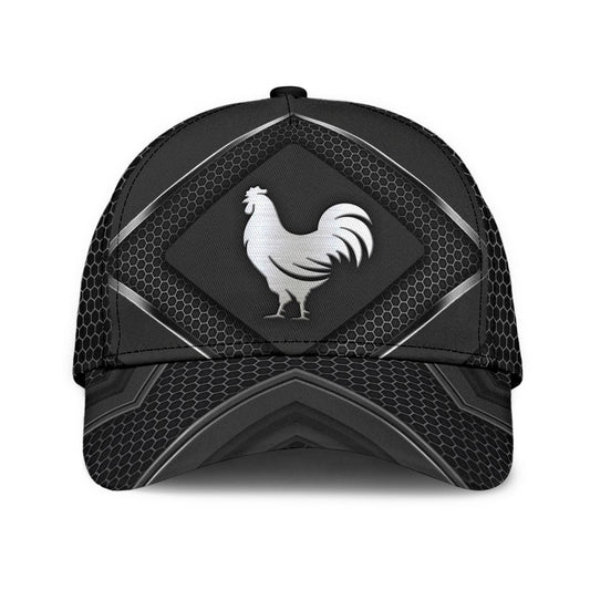 Rooster 3D Printed Cap