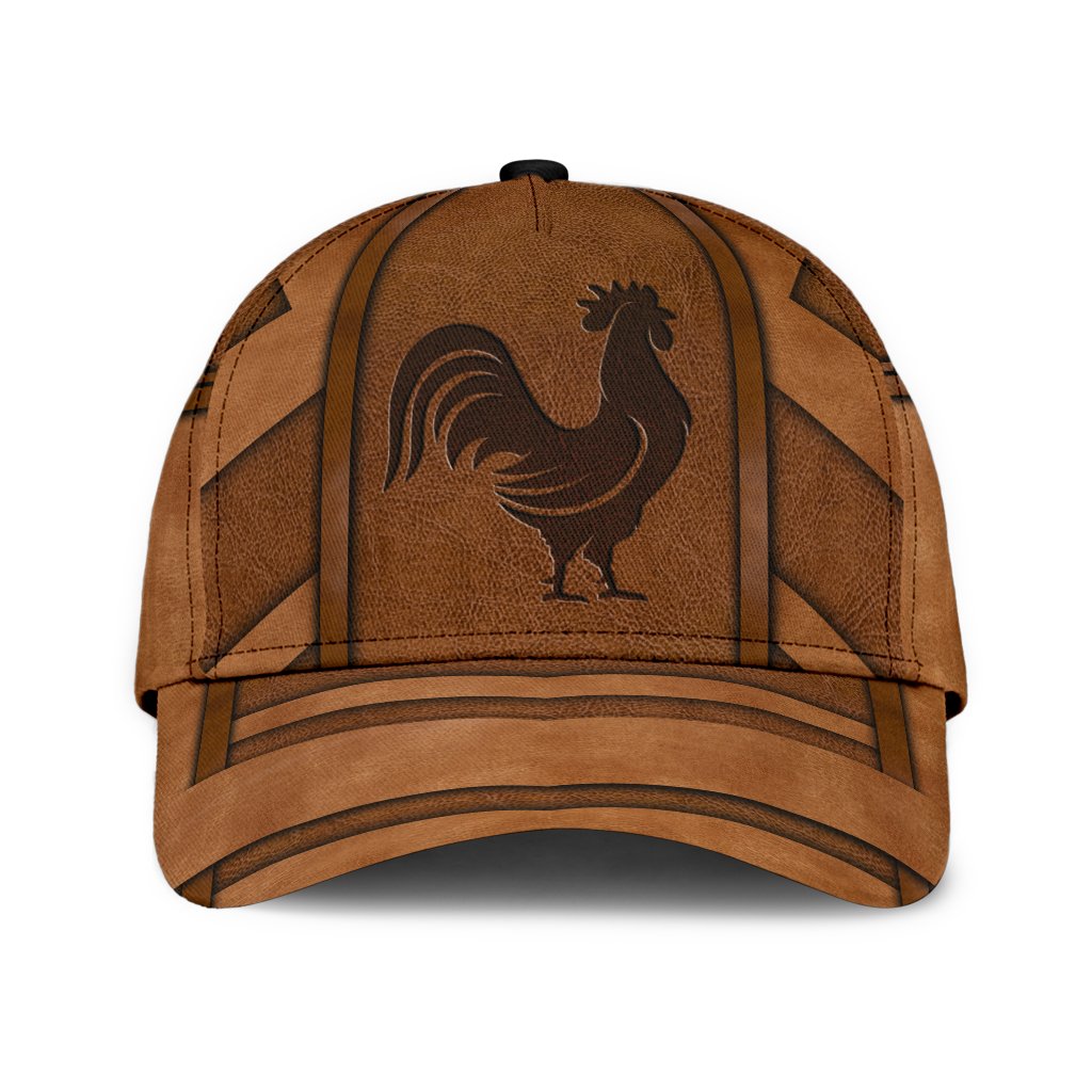 Rooster 3D Printed Cap