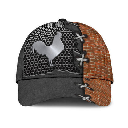 Rooster 3D Printed Cap