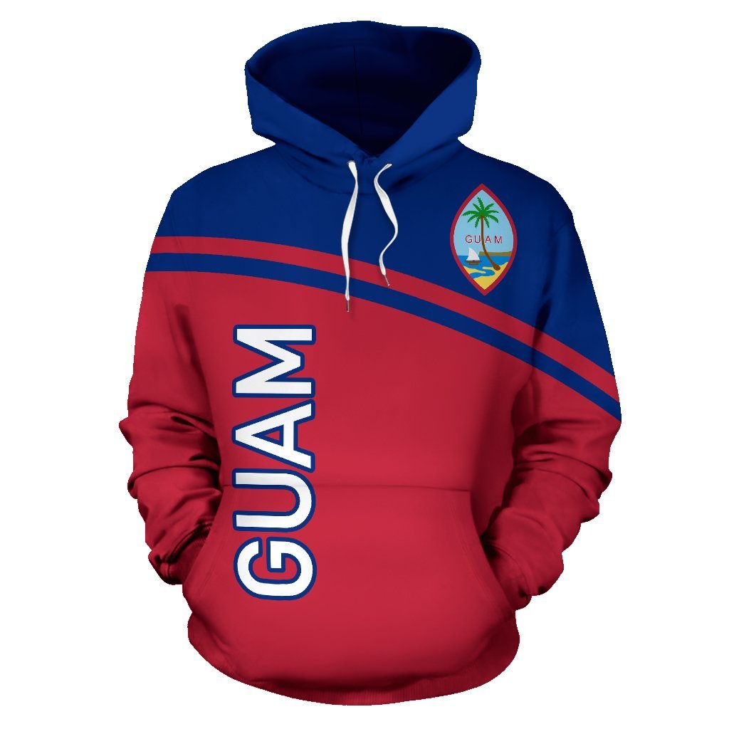 Guam All Over Hoodie - Polynesian Curve Version - Amaze Style™-ALL OVER PRINT HOODIES