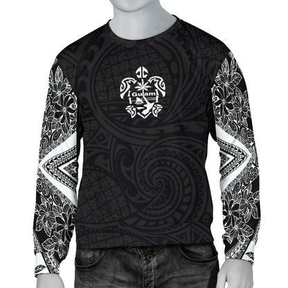 Guam Men's Sweater -  Polynesian Turtle - BN09 - Amaze Style™-SWEATERS