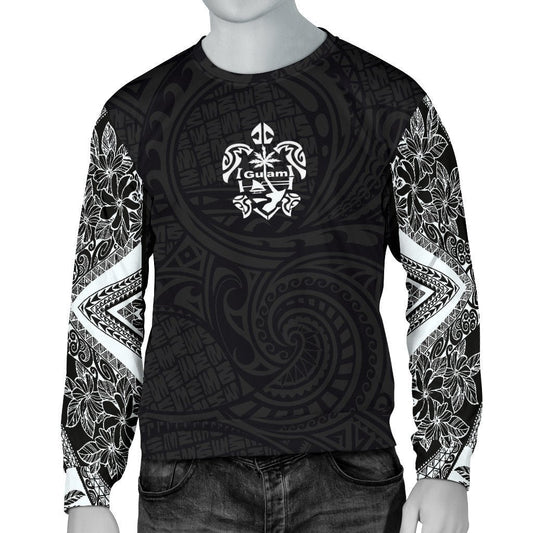 Guam Men's Sweater -  Polynesian Turtle - BN09 - Amaze Style™-SWEATERS