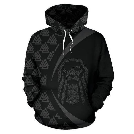 Odin Viking Hoodie - Circle Style J1 - Amaze Style™-ALL OVER PRINT HOODIES (P)