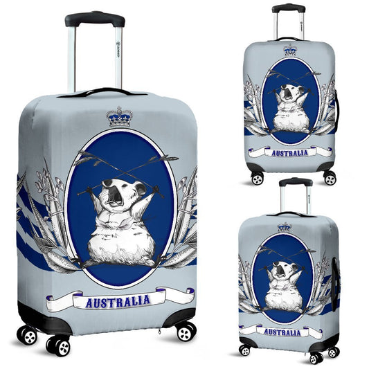 KOALA FUNNY AUSTRALIA LUGGAGE COVER H21 - Amaze Style™-LUGGAGE COVERS
