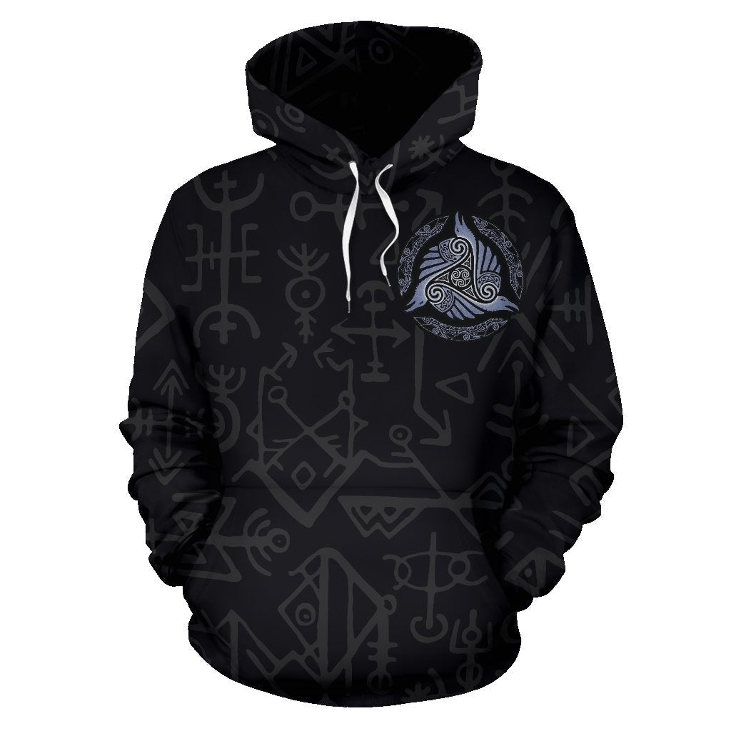 Viking All Over Hoodie - Amaze Style™-ALL OVER PRINT HOODIES (P)
