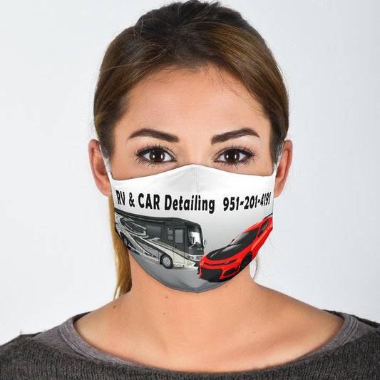 RV DETAILING B-Amaze Style™-Face Mask - RV DETAILING B-Adult Mask + 2 FREE Filters (Age 13+)-Vibe Cosy™