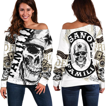 INSANOS Womans Off the Shoulder Sweater-Amaze Style™-Women's Off Shoulder Sweater - INSANOS Womans Off the Shoulder Sweater-2XS-Vibe Cosy™