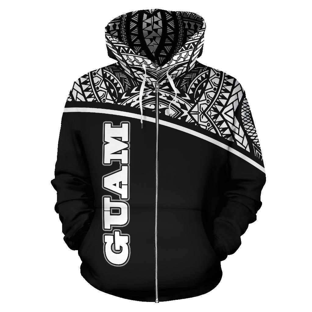 Guam All Over Zip-Up Hoodie - Micronesia Curve Style - Amaze Style™-ALL OVER PRINT ZIP-UP HOODIES