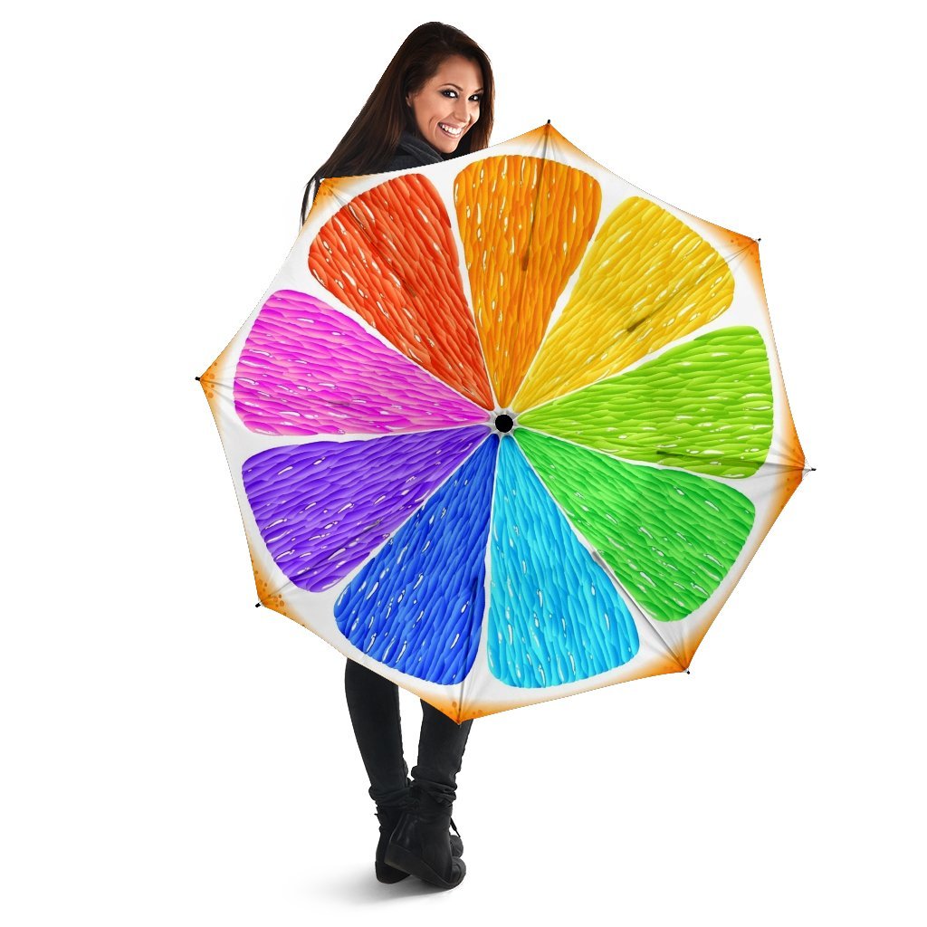sombrilla naranja de colores-Amaze Style™-Umbrella - sombrilla naranja de colores-One Size-Vibe Cosy™