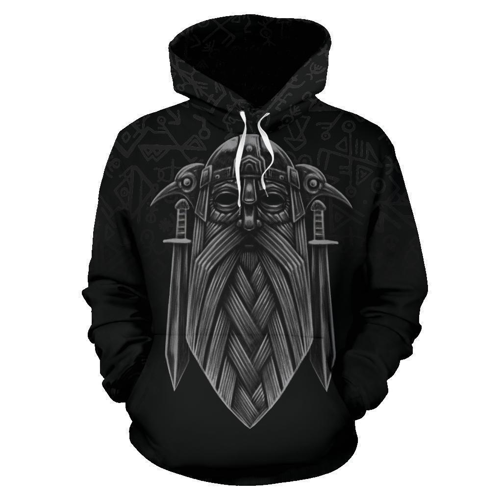 Odin Viking Hoodie Bn10 - Amaze Style™-ALL OVER PRINT HOODIES (P)
