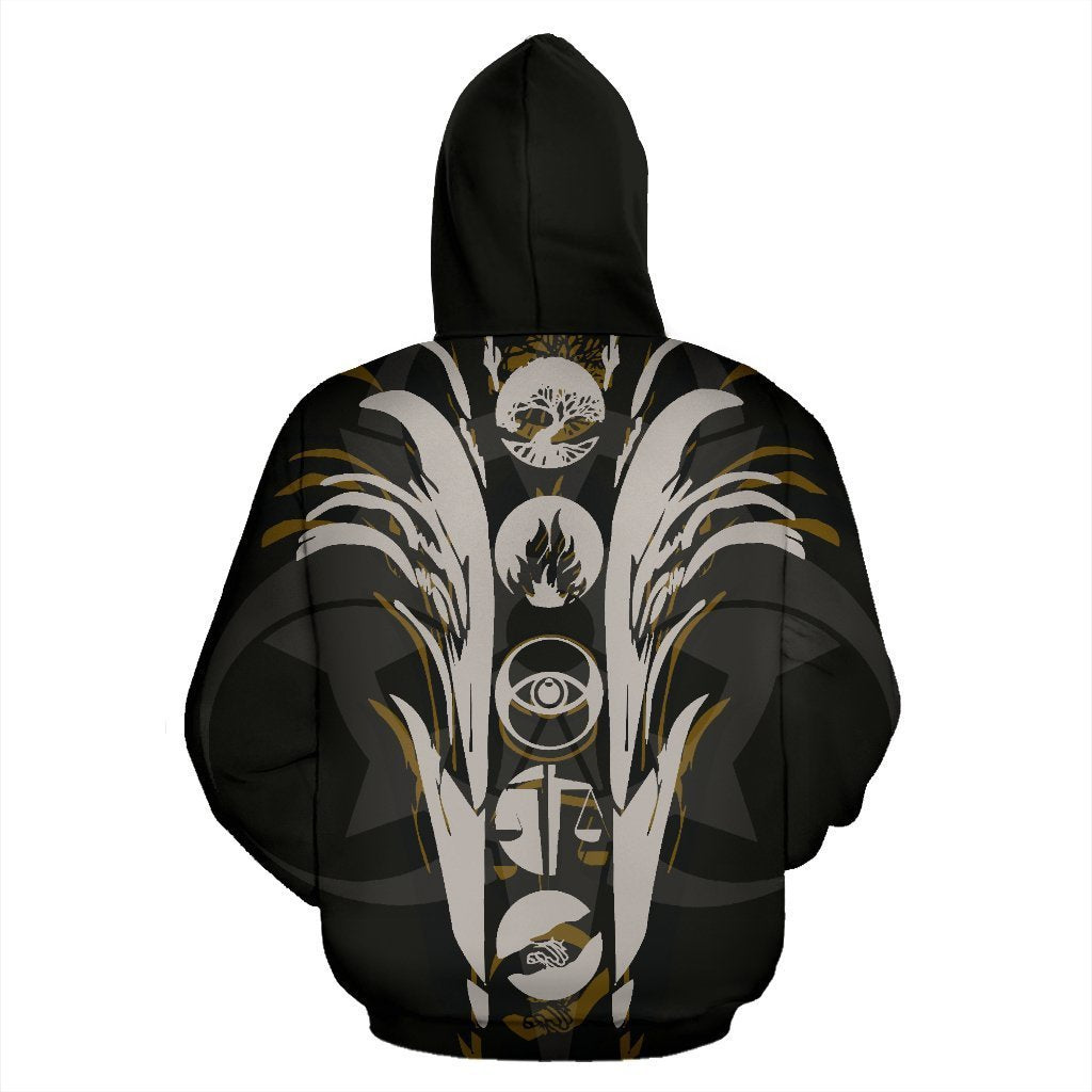Divergent Factions All Over Zip-Up Hoodie - Amaze Style™-ALL OVER PRINT ZIP HOODIES (P)