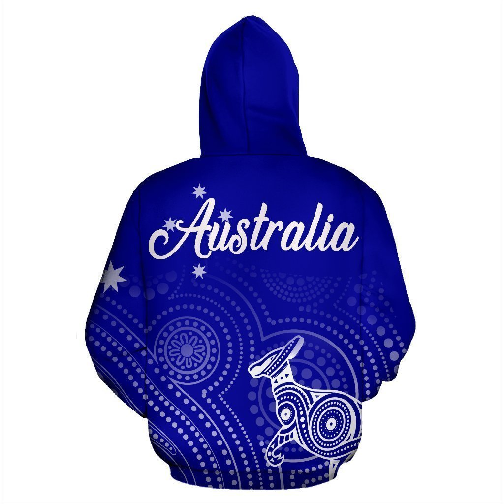 Australia Kangaroo Australia Pattern Hoodie- NNK1466 - Amaze Style™-Apparel