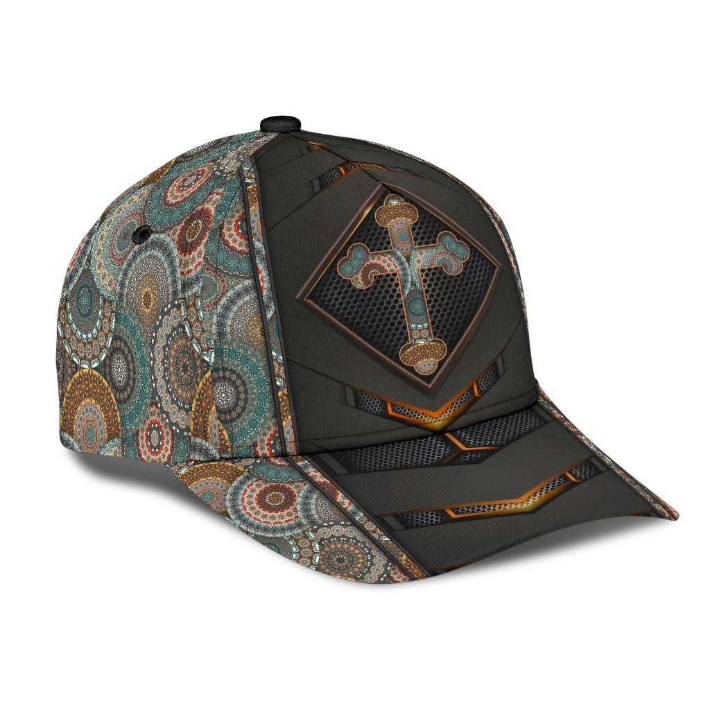 Jesus Cross Mandala Classic Cap ML