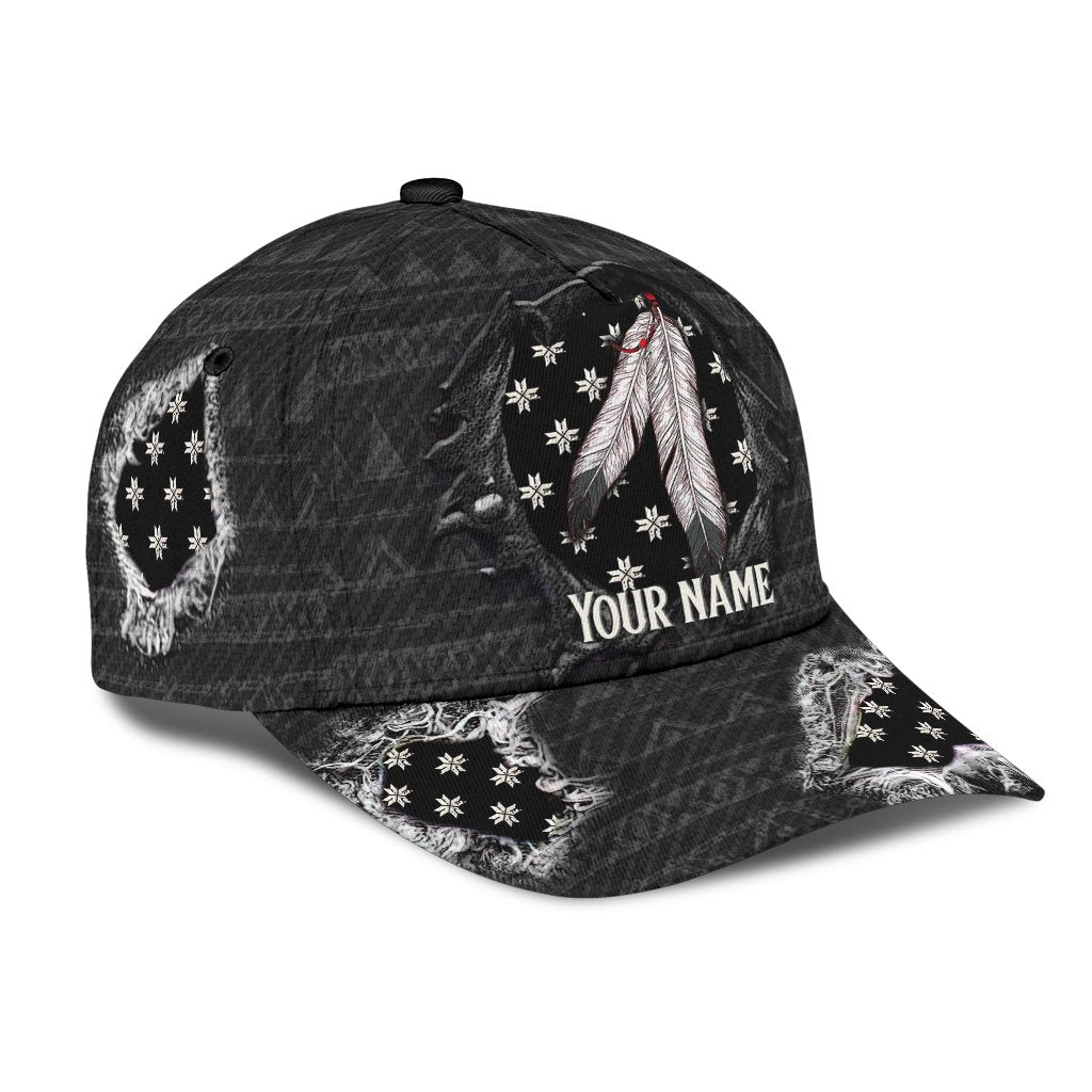 Customize Name Native American Classic Cap