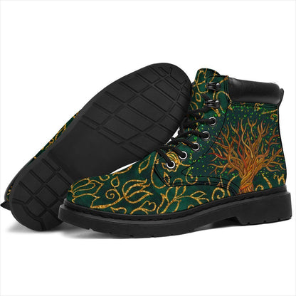 Celtic Tree Of Life Classic Boots For Men And Women TN