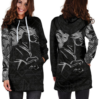 Icelandic Horse Hoodie Viking Style - Amaze Style™-Apparel
